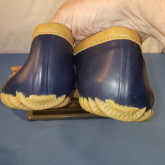 Ladies CHOOKA Duck Skimmer Slip-on in Navy Blue - 9 - Picture 7 of 7